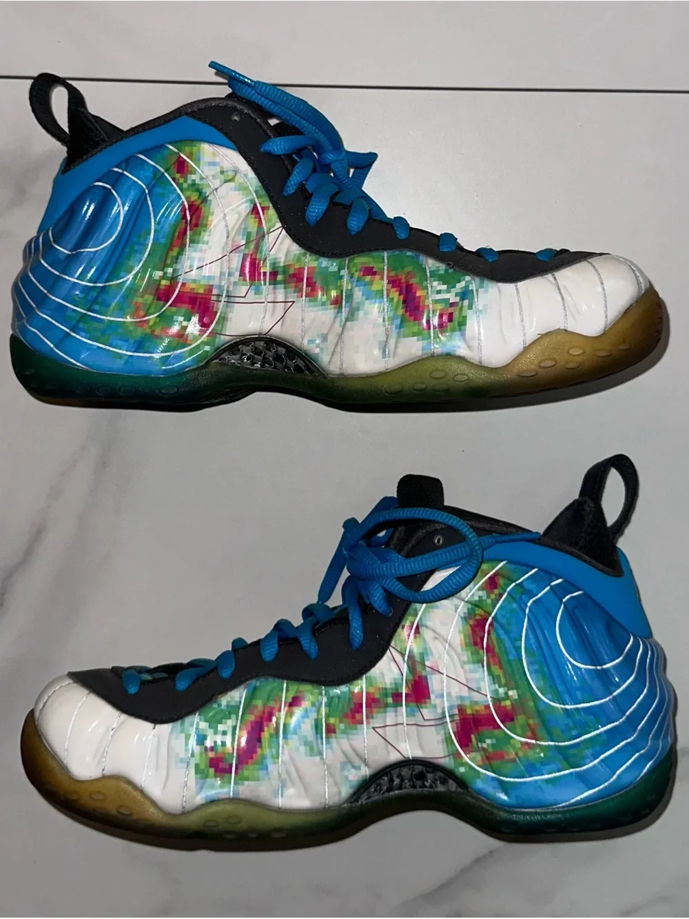 2013 Nike Air Foamposite One PRM Weatherman Sneakers Size 9